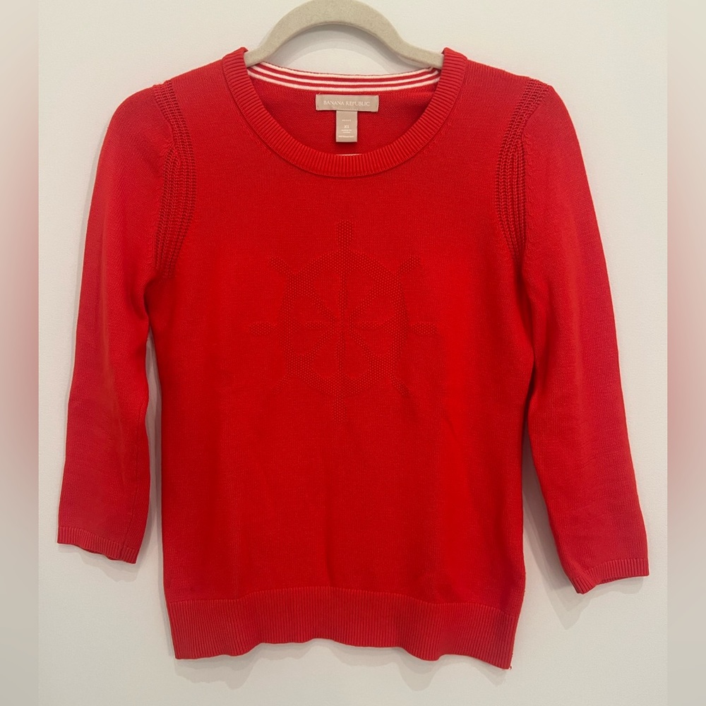 Banana Republic 100% Cotton Sweater Size XS